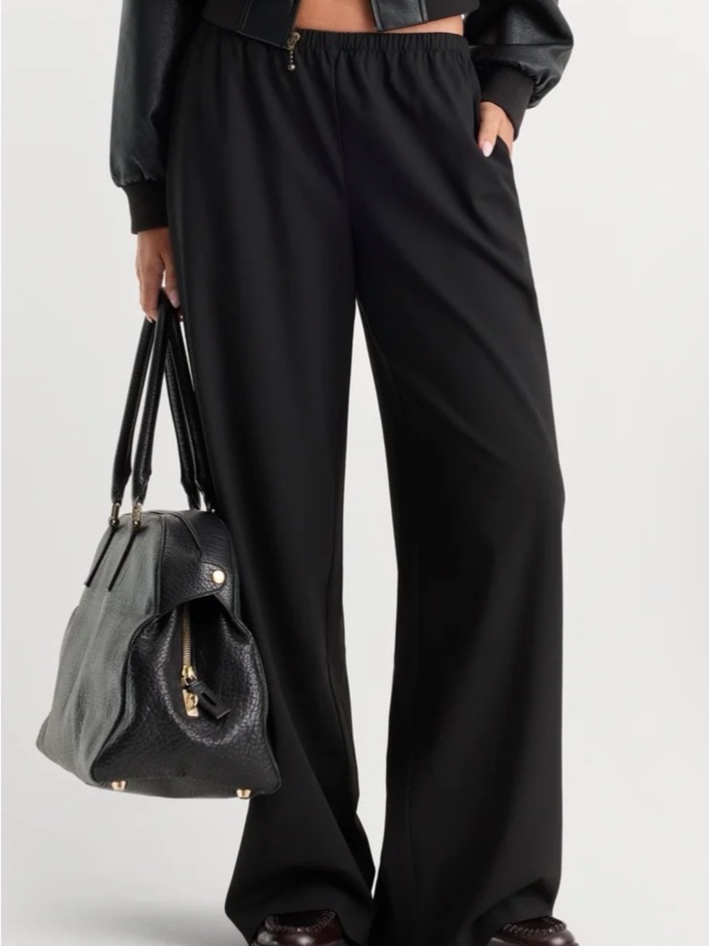 Good American The Pull On Trouser